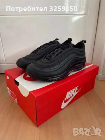 NIKE AIR MAX 97 BLACK, снимка 1 - Спортни обувки - 49010186