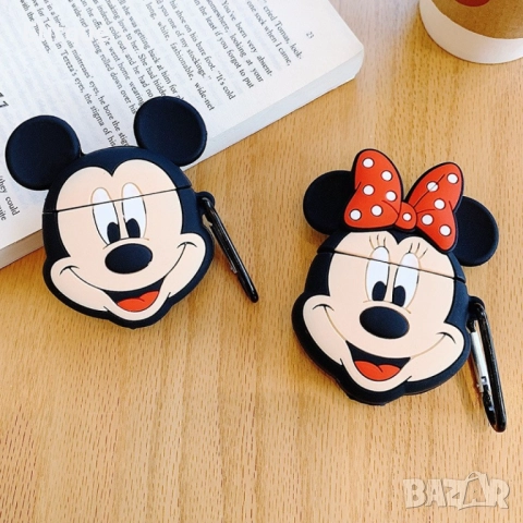 Мини или мики маус слушалки с калъфче , снимка 2 - Слушалки, hands-free - 52906451