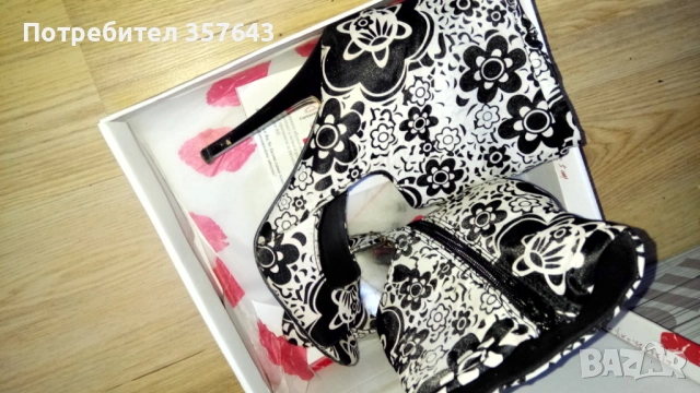 Дамски обувки с ток, снимка 4 - Дамски обувки на ток - 54282197