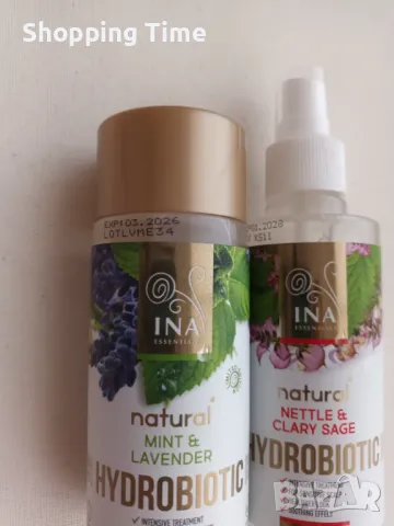 НОВ комплект  Хидробиотик за коса и за грижа срещу акне Ina Essentials, снимка 2 - Комплекти и лотове - 49470106