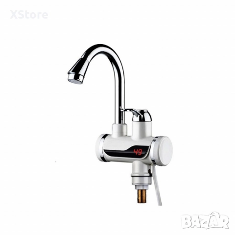 Смесител с проточен бойлер, за плот, 3000W + дисплей, снимка 6 - Други - 51995343