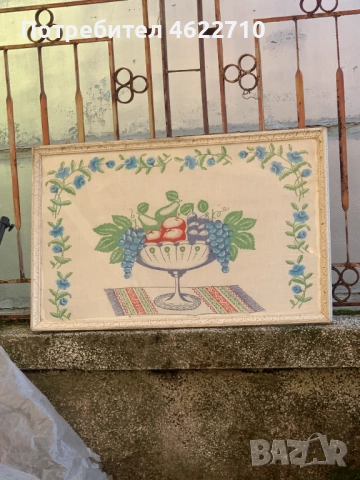 стара картина щампа на плат , снимка 3 - Картини - 52424713