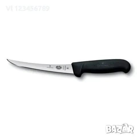 Нож за обезкостяване/месо/ Victorinox - Fibrox, 15 cm, черен 5.6613.15, снимка 1 - Прибори за хранене, готвене и сервиране - 48475127