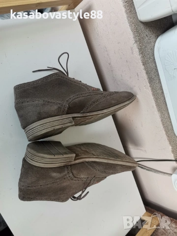 Мъжки обувки естествен велур , снимка 7 - Ежедневни обувки - 53739681