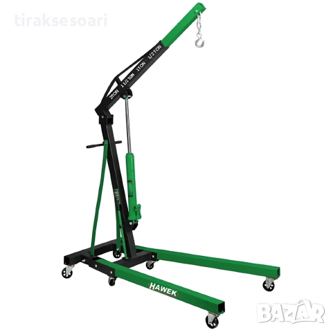 Хидравличен кран тип "Жираф" HAWEK - подемник за двигатели и агрегати, снимка 2 - Други инструменти - 52148401