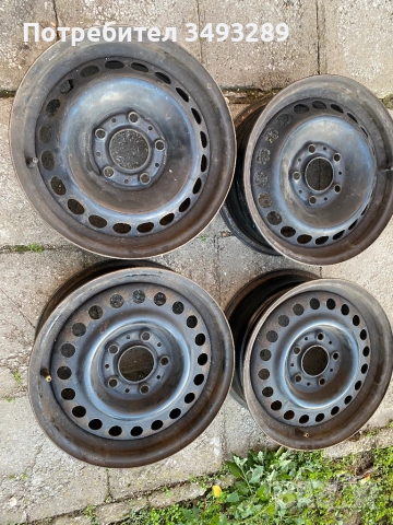Продавам 4 броя железни джанти за БМВ 5x120 15 цола, снимка 3 - Гуми и джанти - 52269688