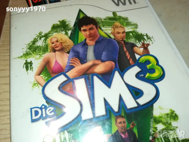 NINTENDO WII SIMS 3 GAME-ВНОС GERMANY 1703251541, снимка 4 - Игри за Nintendo - 49529881