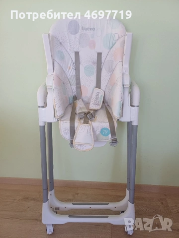 Стол за хранене Moni - Bueno, зелено, снимка 12 - Други - 53681158