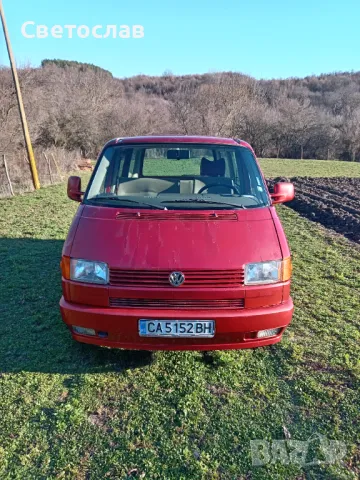 Продавам VW T4 Caravelle 2.4 дизел, снимка 4 - Бусове и автобуси - 48417067