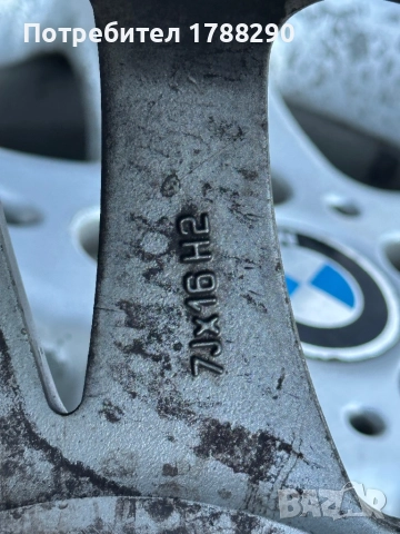 Джанти 16” BMW 5x120, снимка 2 - Гуми и джанти - 52509211