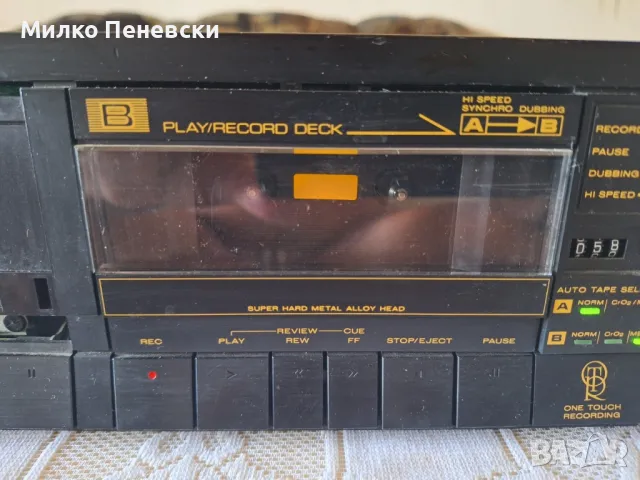 MARANTZ SD 155 DOUBLE STEREO CASSETTE DECK  MADE IN JAPAN, снимка 2 - Декове - 47228171