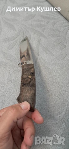 Нож от стомана S390, снимка 4 - Ножове - 50634634