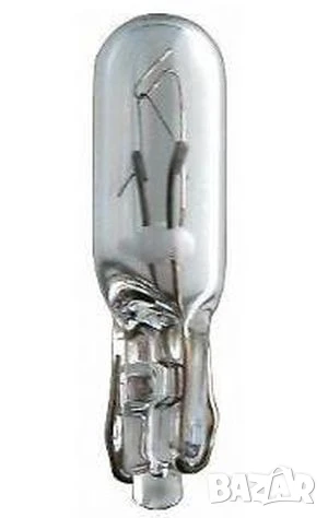 Автомобилна Крушка PHILIPS W1W,12V,1W, тип фасунга:W2X4,6D №12521CP