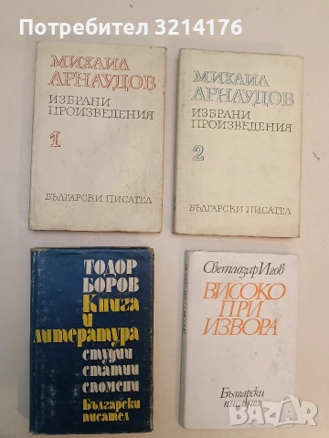 Книга и литература. Студии, статии, спомени - Тодор Боров