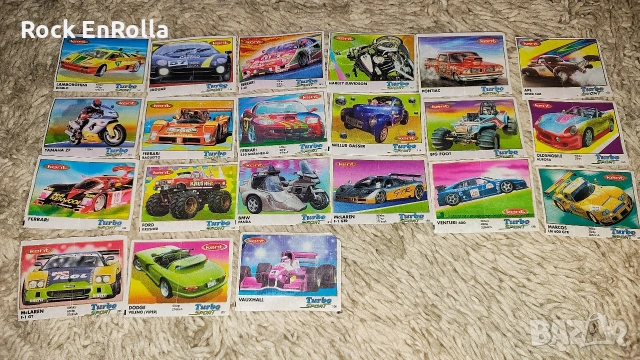 TURBO картинки, непълни серии ! , снимка 11 - Колекции - 53941349