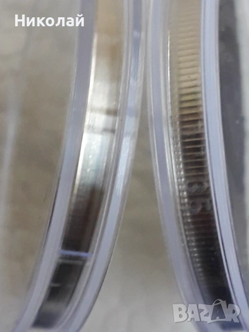 лот от 2 броя монети по 5 лева 1988г. "Чипровско въстание" - ГЛАДЪК И НАЗЪБЕН ГУРТ., снимка 4 - Нумизматика и бонистика - 53444832