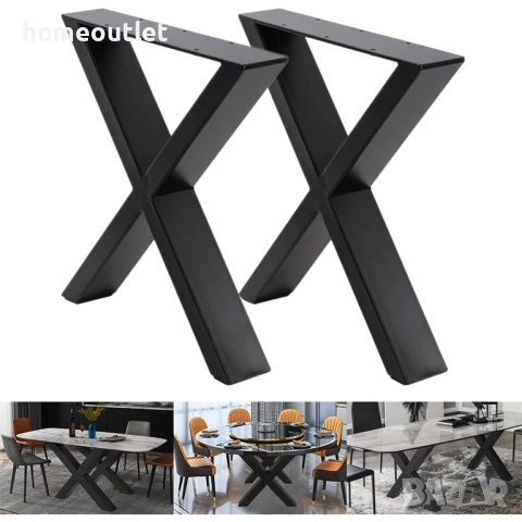 Крака за маса със солидна конструкция и висока товароносимост PM0398, снимка 4 - Маси - 36598485