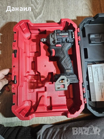 Гайковерт /импакт Parkside PDSSAP D3,с ударна част от B3,с наковалня 1/2, снимка 9 - Винтоверти - 53804215