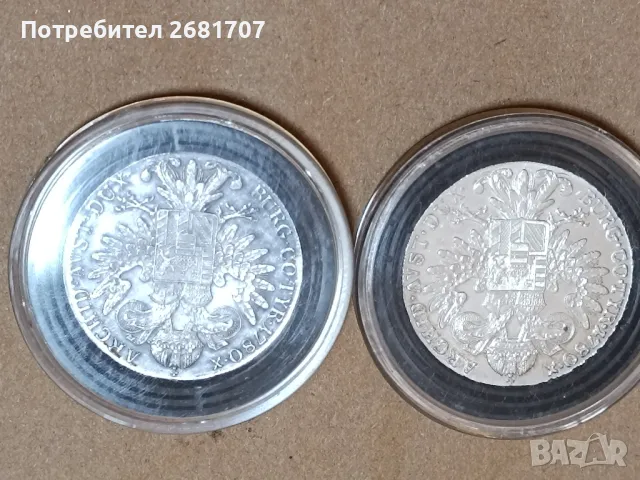 монети 1 Талер 1780