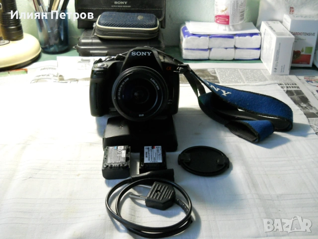 фотоапарат СОНИ А390, снимка 2 - Фотоапарати - 53931638