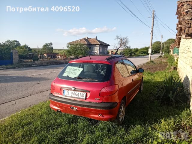 пежо206, снимка 2 - Автомобили и джипове - 45716529