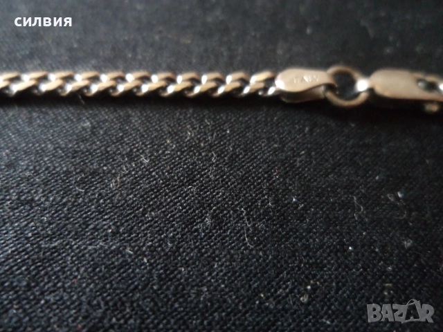 дамска сребърна гривна, снимка 4 - Гривни - 52075370