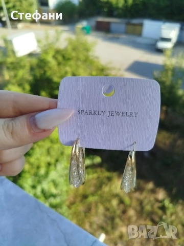 Разпродажба на чисто нови позлатени обеци , снимка 2 - Обеци - 51618760