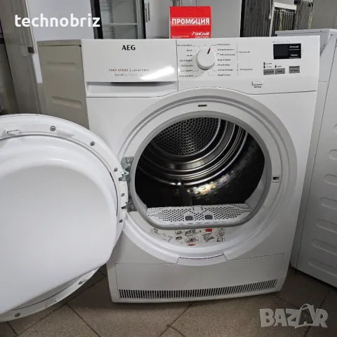 Немска инверторна сушилня с термопомпа AEG SensiDry 7000 Series А+++ 8кг - ГАРАНЦИЯ, снимка 4 - Сушилни - 48198093