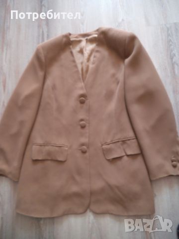 Дамско сако с дълъг ръкав Л-ХЛ, снимка 1 - Сака - 45497841