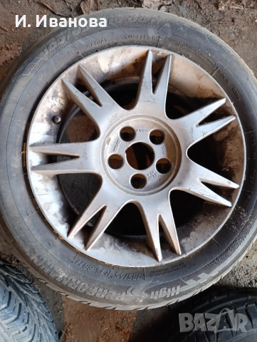 Алуминиеви джанти 15, снимка 3 - Гуми и джанти - 54196931