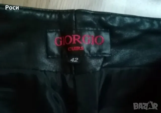 Кожен панталон GORGIO 42н Л, снимка 6 - Панталони - 49698102