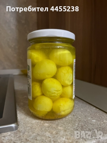 Мариновани пъдпъдъчи яйца с куркума