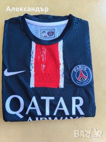PSG екип на ПСЖ Квича Кварацкелия размер 140см, снимка 3 - Футбол - 51037675