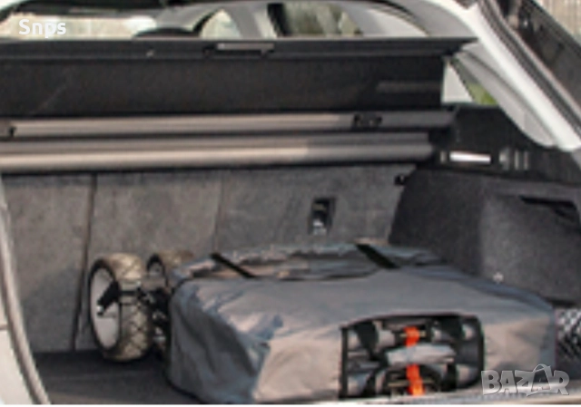 Сгъваема ръчна количка за къмпинг, плаж, риболов Pinolino Paco  сива, снимка 4 - Други спортове - 51892843