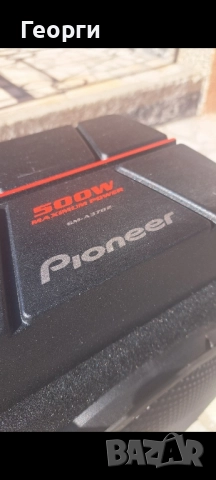 Усилвател PIONEER GM-3702 500 W, БРОЙ КАНАЛИ 2