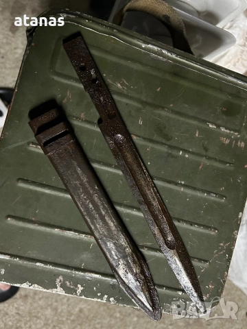 Нож с щик , снимка 4 - Антикварни и старинни предмети - 52878720