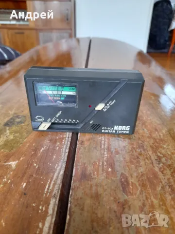 Стар уред за настройване на китари Korg GT-60X