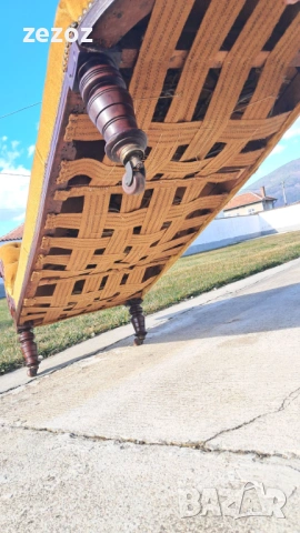 Диван лежанка антикварен, снимка 11 - Дивани и мека мебел - 54062880