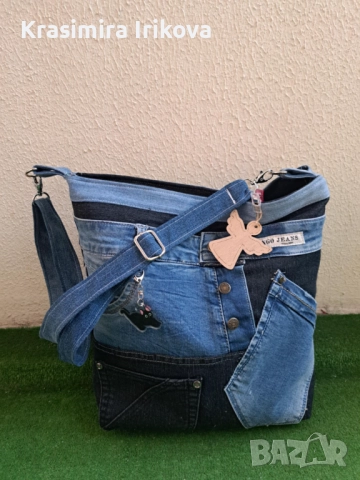 Дамска дънкова чанта