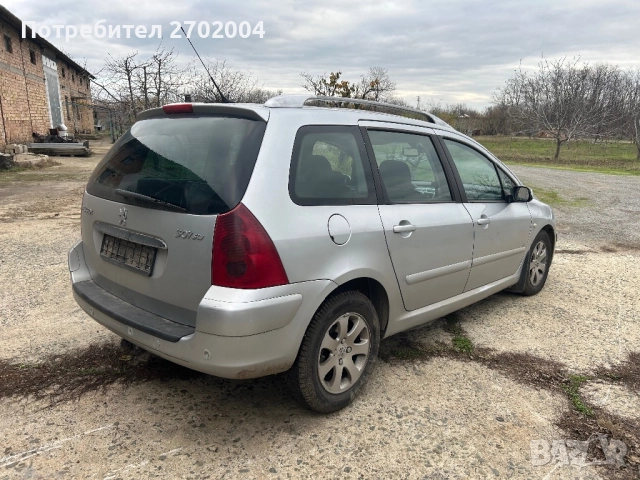 Пежо 307 SW на части 2.0 HDI 90 кс , снимка 5 - Автомобили и джипове - 52745982