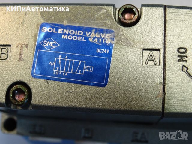 пневматичен регулатор SMC V4110 solenoid valve, снимка 4 - Резервни части за машини - 45144137