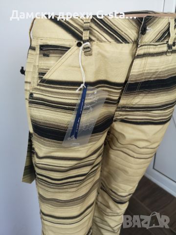 Дамски панталон G-Star RAW® 5622 3D MID BOYFRIEND COJ WMN DK KIT/TOBACCO,размери W25;28;30;34  /279/, снимка 2 - Панталони - 46357675