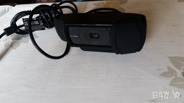 Камера Logitech V-U0028 Webcam Carl Zeiss Tessar Lens 1080P Full HD, снимка 2 - Камери - 50584549