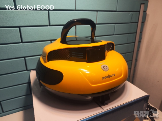 POOLPURE 2025 безжичен робот за почистване на басейн 100 мин, снимка 10 - Басейни и аксесоари - 52803736