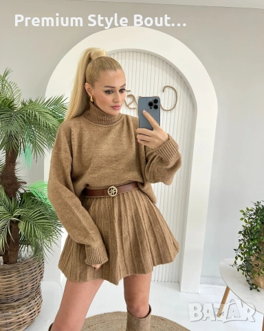 колан от естествена кожа в кутия guess 