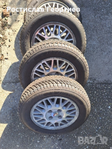 Алуминиеви джанти 13 " 4.100 с всесезонни гуми