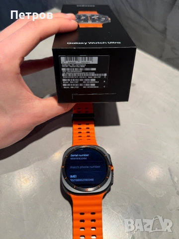 КАТО ЧИСТО НОВ Samsung Galaxy Watch Ultra LTE, снимка 9 - Смарт гривни - 53835400
