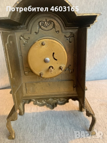   настолен часовник  , снимка 6 - Антикварни и старинни предмети - 52514343