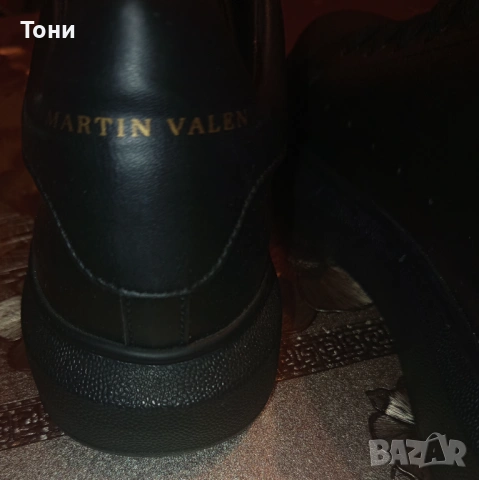 MARTIN VALEN Оригинал Нови Мъжки Обувки Изцяло от Естествена Кожа 44, снимка 4 - Маратонки - 53624940