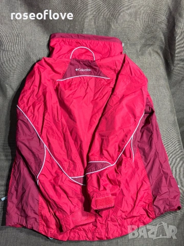 Columbia дамско червено яке размер - М, снимка 5 - Якета - 53261910